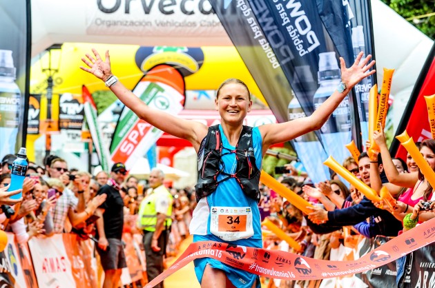 Ida Nilsson venció la pasada edición de la Transvulcania Foto (c) Organización